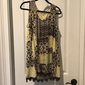 Brown and Yellow Tank